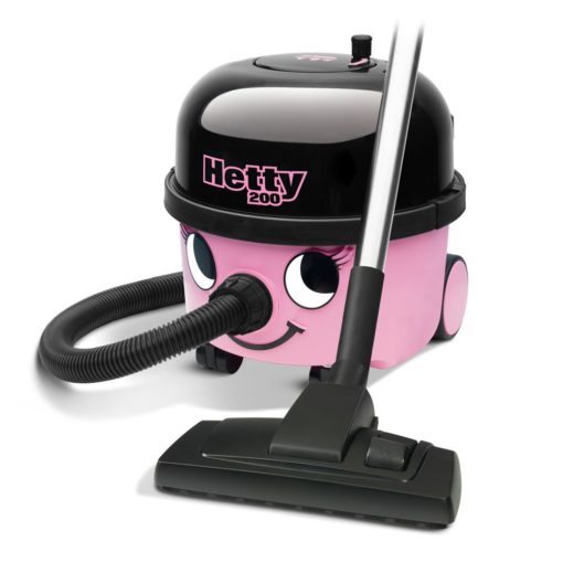 Hetty Cylinder Vacuum Cleaner – Pink