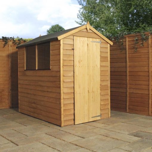 6ft x 4ft Overlap Shed
