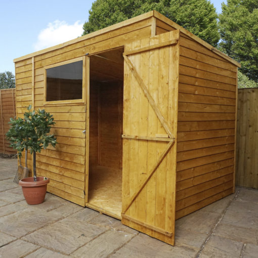 10ft x 6ft Overlap Shed
