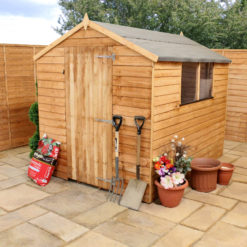 10ft x 6ft Overlap Reverse Shed