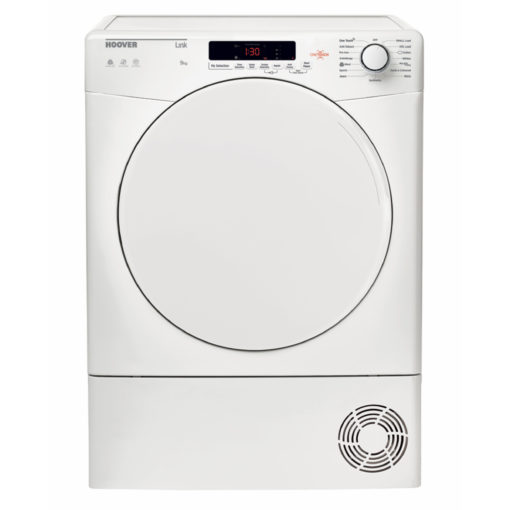 Hoover 9kg Condenser Dryer – White