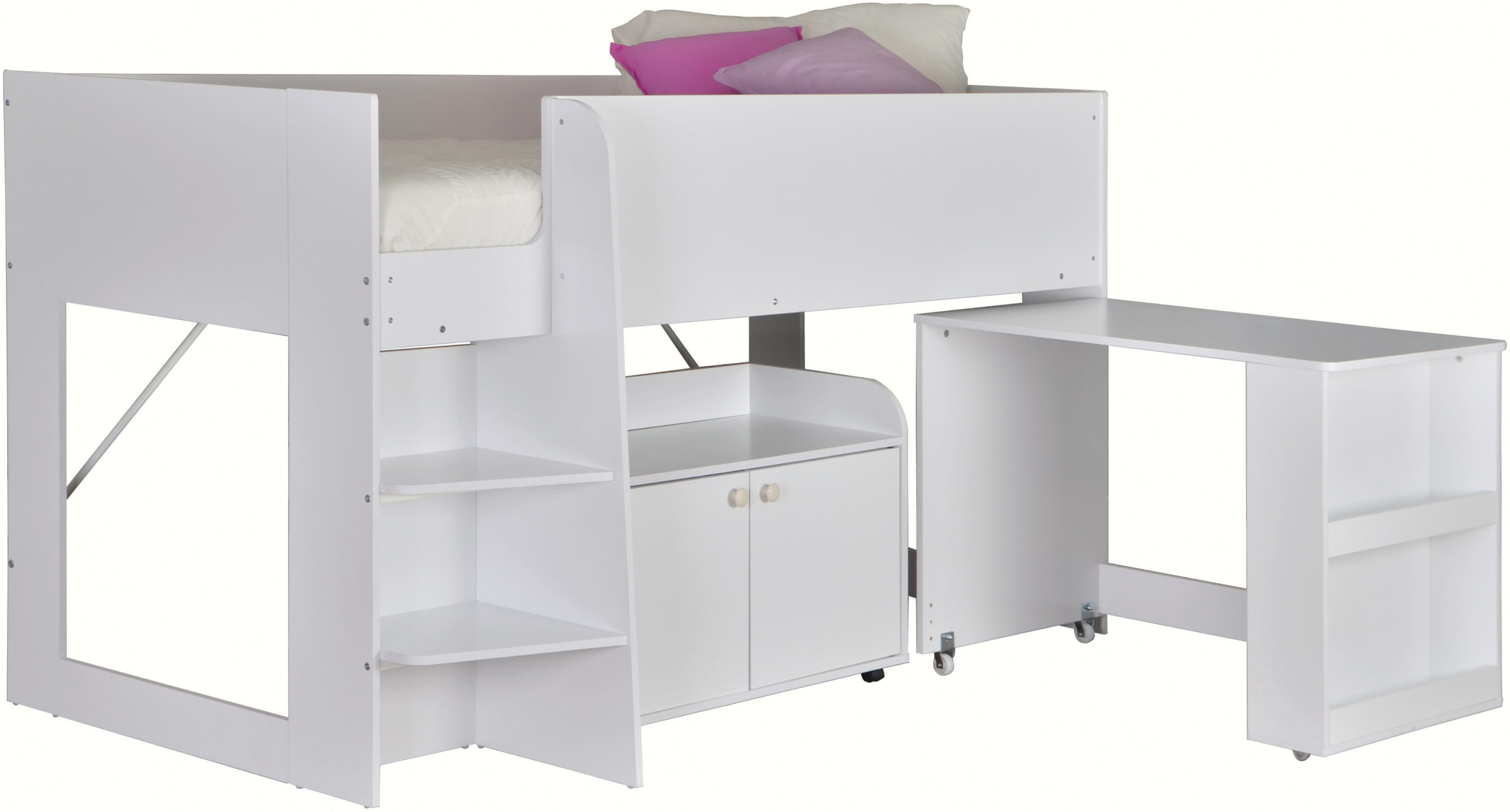 CORR STUDY BUNK – White CORR STUDY BUNK – White