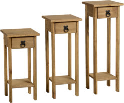 VERONA PLANT STANDS (SET OF 3) – Pine