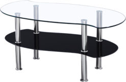 WOLBY COFFEE TABLE – Clear