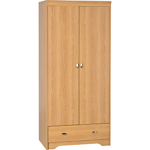OXFORD 2 DOOR 1 DRAWER WARDROBE OXFORD 2 DOOR 1 DRAWER WARDROBE
