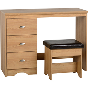 OXFORD 3 DRAWER DRESSING TABLE SET OXFORD 3 DRAWER DRESSING TABLE SET
