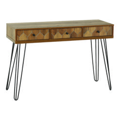 Corndell 3 Drawer Console Table