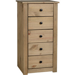 Perry 5 Drawer Narrow Chest