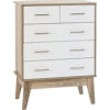Pringle 5 Drawer Narrow Chest Pringle 5 Drawer Narrow Chest