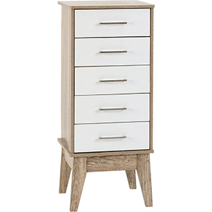 Pringle 5 Drawer Narrow Chest Pringle 5 Drawer Narrow Chest